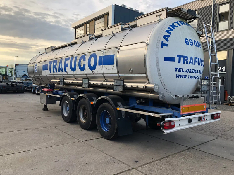 Van Hool Tank / 33.280 LT / 4 compartments / ADR / Inox - نصف مقطورة صهريج: صورة 3 Van Hool Tank / 33.280 LT / 4 compartments / ADR / Inox - نصف مقطورة صهريج: صورة 3