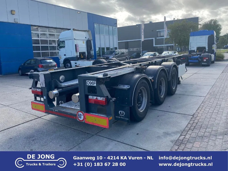 Van Hool Tank Chassis / ADR / BPW + DISC / 20-30 FT - نصف مقطورة لنقل الحاويات: صورة 1 Van Hool Tank Chassis / ADR / BPW + DISC / 20-30 FT - نصف مقطورة لنقل الحاويات: صورة 1