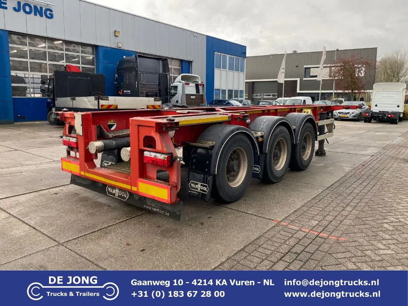Van Hool Tank chassis / ADR / BPW + DISC / 20-30 FT - نصف مقطورة لنقل الحاويات: صورة 1 Van Hool Tank chassis / ADR / BPW + DISC / 20-30 FT - نصف مقطورة لنقل الحاويات: صورة 1