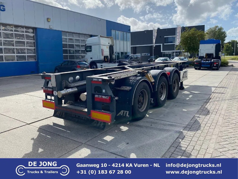 Van Hool Tank chassis / ADR / BPW + DISC / 20-30 FT - نصف مقطورة لنقل الحاويات: صورة 1 Van Hool Tank chassis / ADR / BPW + DISC / 20-30 FT - نصف مقطورة لنقل الحاويات: صورة 1
