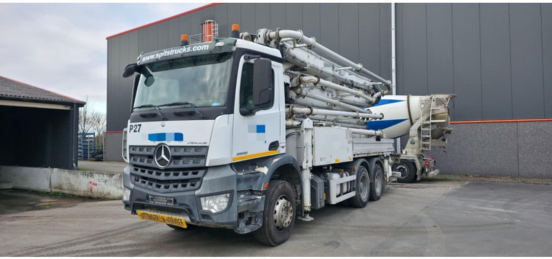 Mercedes-Benz Arocs 2836 Sermac 36m - مضخة خرسانة: صورة 1 Mercedes-Benz Arocs 2836 Sermac 36m - مضخة خرسانة: صورة 1