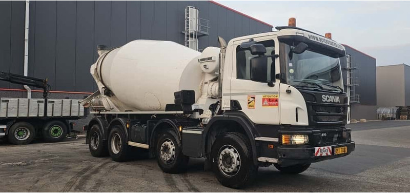 Scania P410 Mixer 9m3 LIEBHERR - شاحنة خلاطة خرسانة: صورة 3 Scania P410 Mixer 9m3 LIEBHERR - شاحنة خلاطة خرسانة: صورة 3