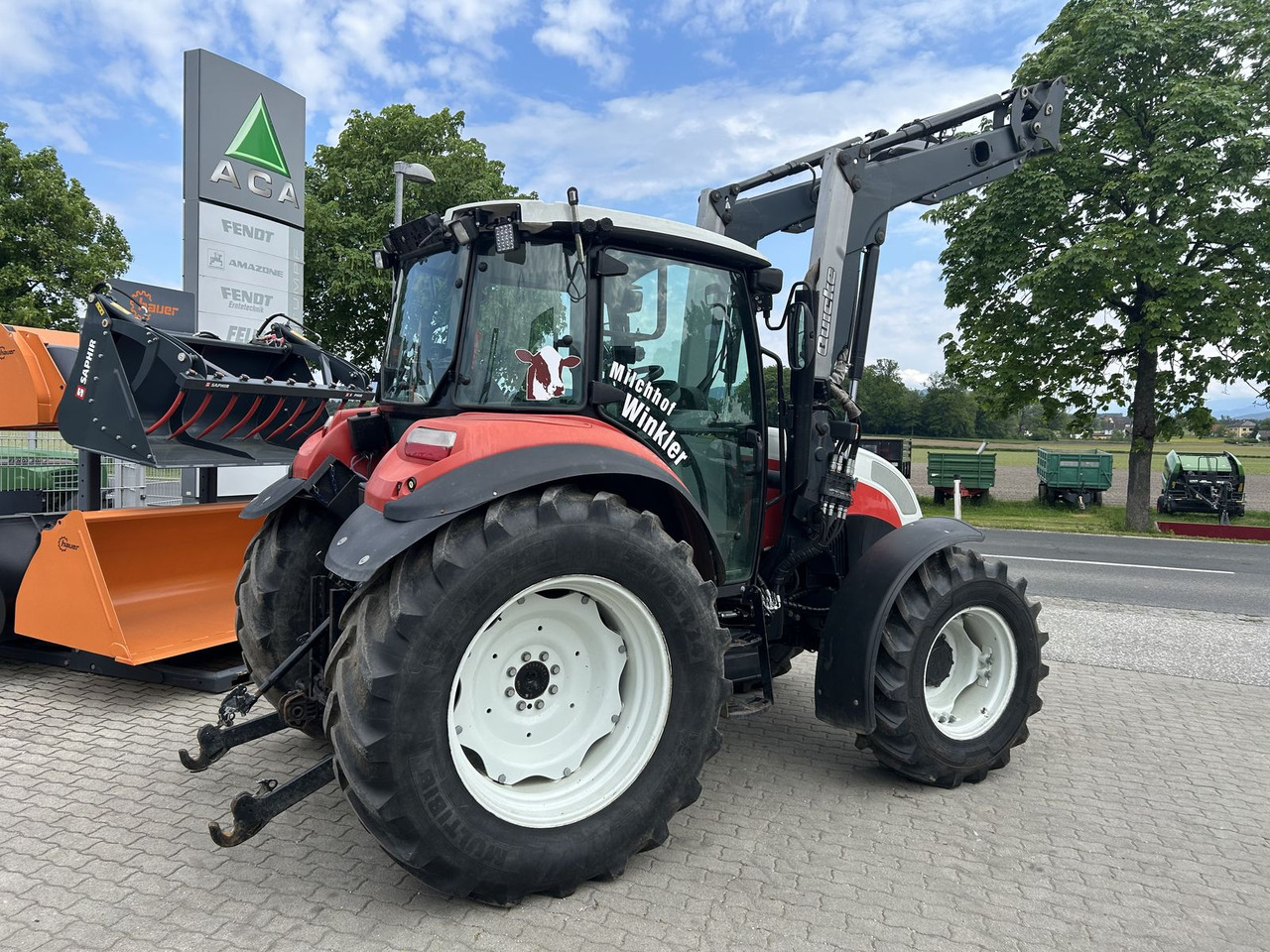 Steyr 4105 Kompakt ET Basis - جرار: صورة 2 Steyr 4105 Kompakt ET Basis - جرار: صورة 2