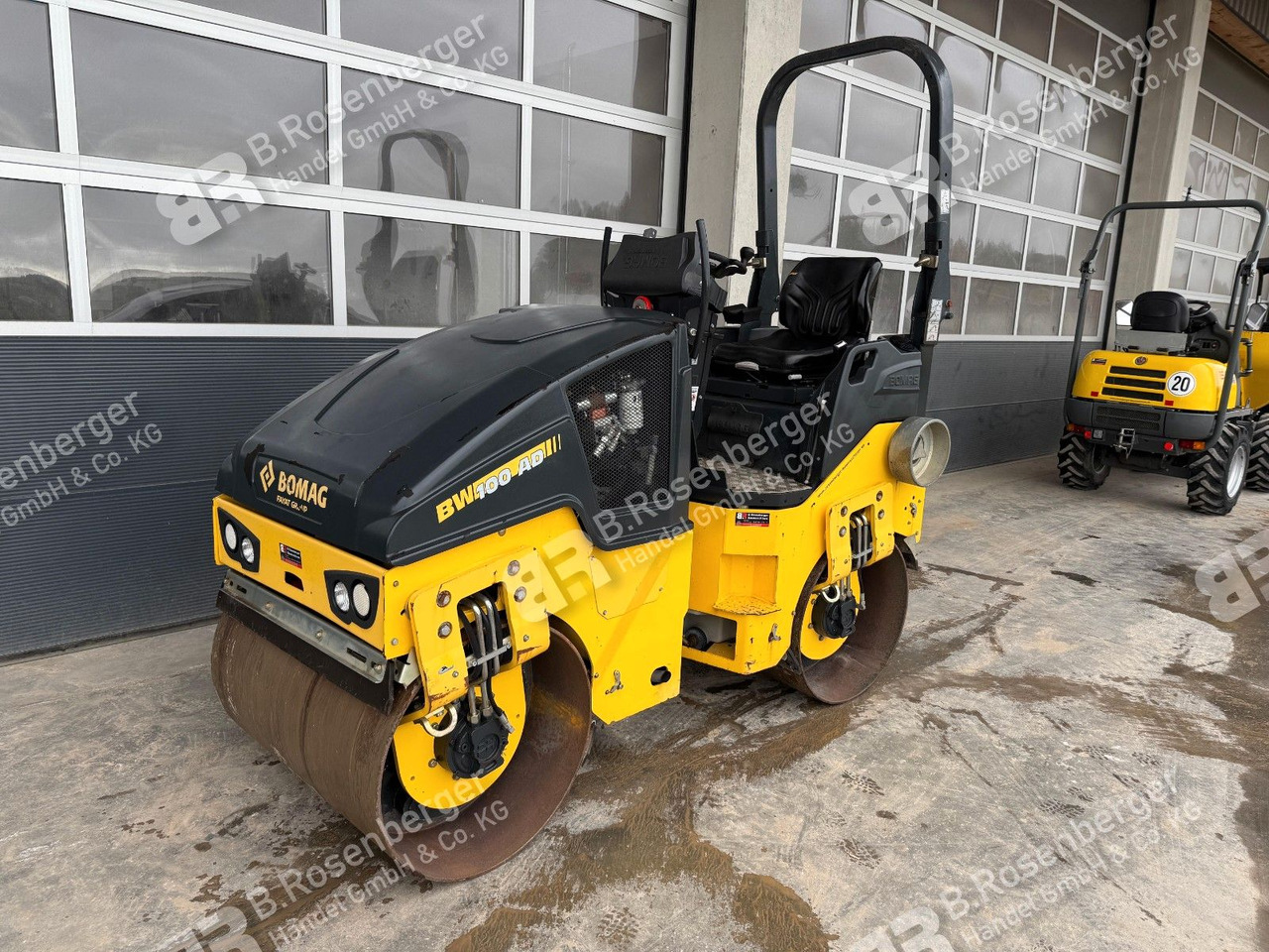 BOMAG BW100 AD-5 KSG Tandemwalze / nur 515h / BJ2015 - مدحلة اسفلت: صورة 1 BOMAG BW100 AD-5 KSG Tandemwalze / nur 515h / BJ2015 - مدحلة اسفلت: صورة 1