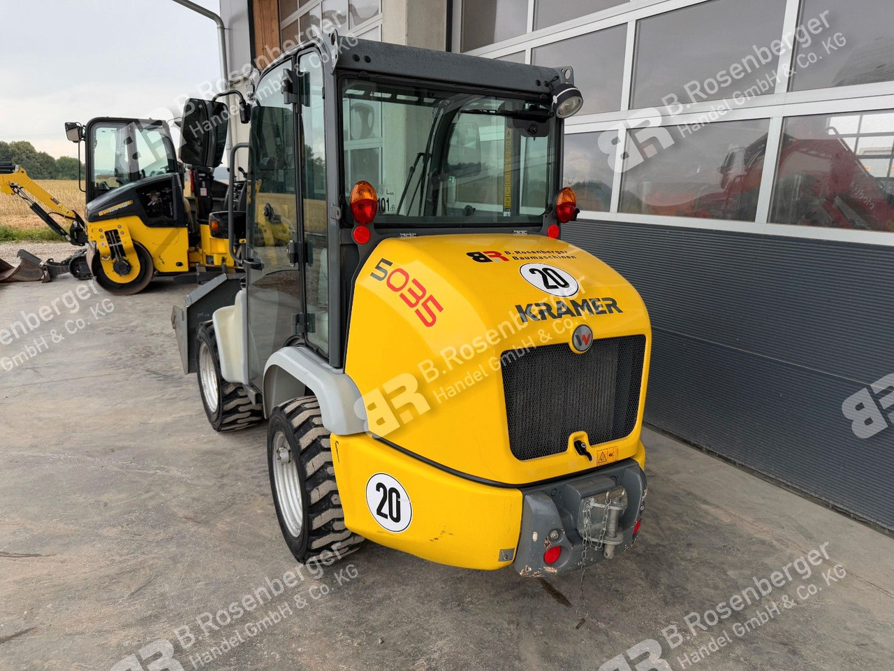 Kramer 5035 Radlader / Gabel & Schaufel / nur 1023h - اللودر بعجل: صورة 3 Kramer 5035 Radlader / Gabel & Schaufel / nur 1023h - اللودر بعجل: صورة 3