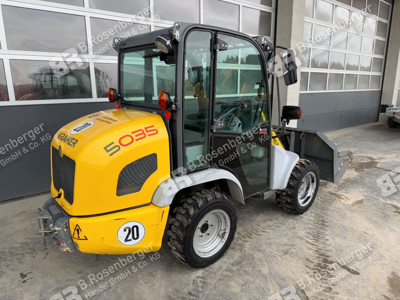 Kramer 5035 Radlader / Gabel & Schaufel / nur 1023h - اللودر بعجل: صورة 5 Kramer 5035 Radlader / Gabel & Schaufel / nur 1023h - اللودر بعجل: صورة 5