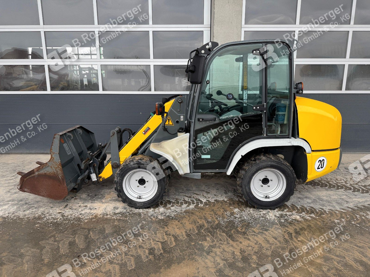 Kramer 5035 Radlader / Gabel & Schaufel / nur 1050h - اللودر بعجل: صورة 2 Kramer 5035 Radlader / Gabel & Schaufel / nur 1050h - اللودر بعجل: صورة 2