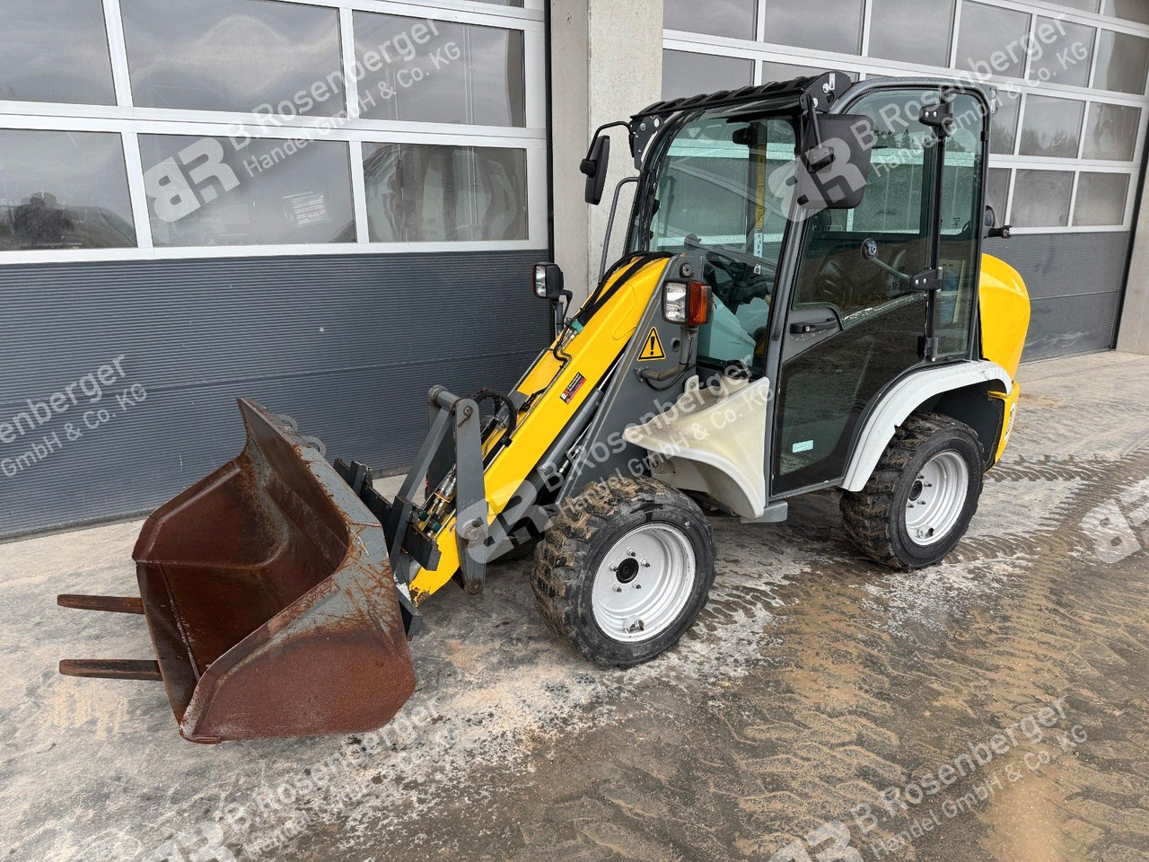 Kramer 5035 Radlader / Gabel & Schaufel / nur 1050h - اللودر بعجل: صورة 1 Kramer 5035 Radlader / Gabel & Schaufel / nur 1050h - اللودر بعجل: صورة 1