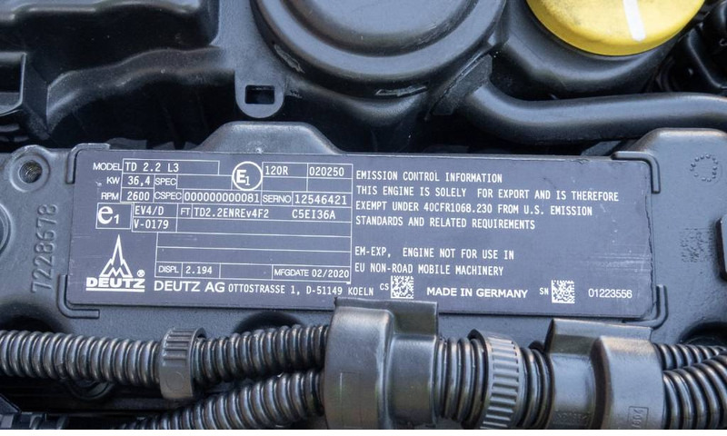 جديدة محرك - آلات البناء Deutz TD 2.2 L3: صورة 6