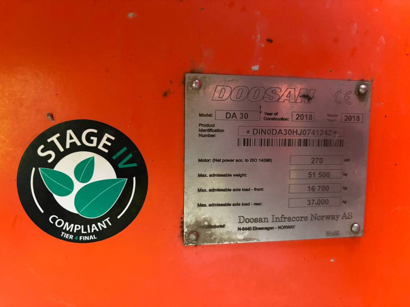 Doosan DA 30 - شاحنة قلاب مفصلية: صورة 5 Doosan DA 30 - شاحنة قلاب مفصلية: صورة 5