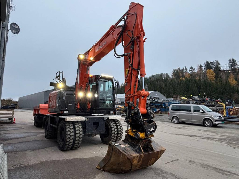 Hitachi ZX 145 W-6 - حفارة دولاب: صورة 4 Hitachi ZX 145 W-6 - حفارة دولاب: صورة 4