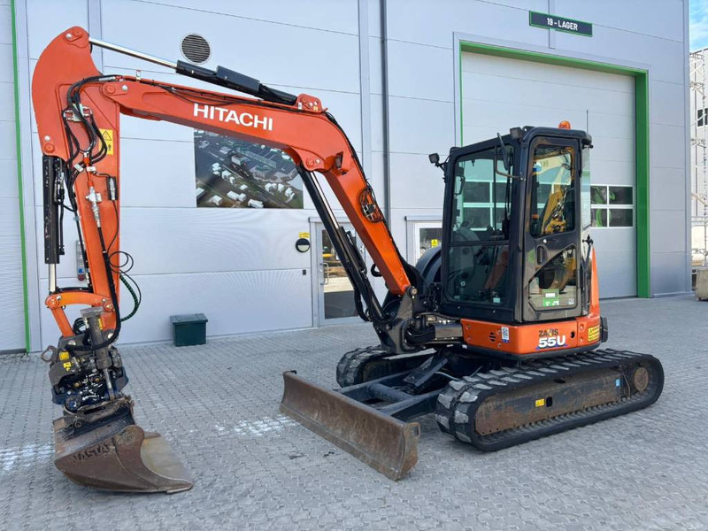 Hitachi ZX 55 U-6 CLR - حفارة مُصَّغرة: صورة 1 Hitachi ZX 55 U-6 CLR - حفارة مُصَّغرة: صورة 1