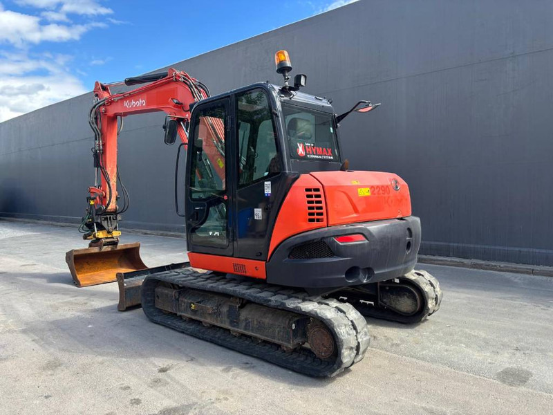 Kubota KX 080-4 - حفارة مُصَّغرة: صورة 4 Kubota KX 080-4 - حفارة مُصَّغرة: صورة 4