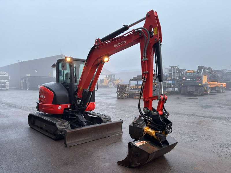 Kubota U 55-4 - حفارة مُصَّغرة: صورة 2 Kubota U 55-4 - حفارة مُصَّغرة: صورة 2