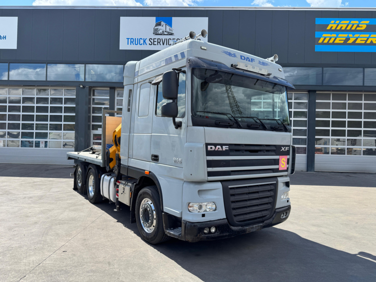 DAF XF510 Effer 255-5 6x2 SZM/Pritsche - شاحنة كرين: صورة 4 DAF XF510 Effer 255-5 6x2 SZM/Pritsche - شاحنة كرين: صورة 4