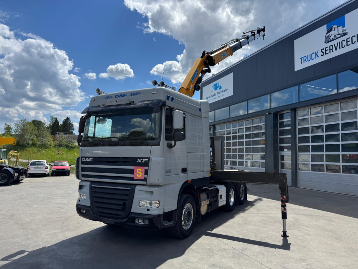 DAF XF510 Effer 255-5 6x2 SZM/Pritsche - شاحنة كرين: صورة 5 DAF XF510 Effer 255-5 6x2 SZM/Pritsche - شاحنة كرين: صورة 5