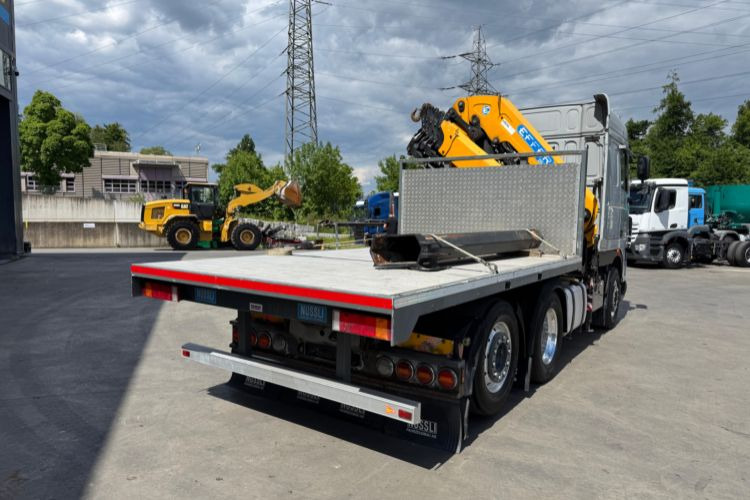 شاحنة كرين DAF XF510 Effer 255-5 6x2 SZM/Pritsche: صورة 8