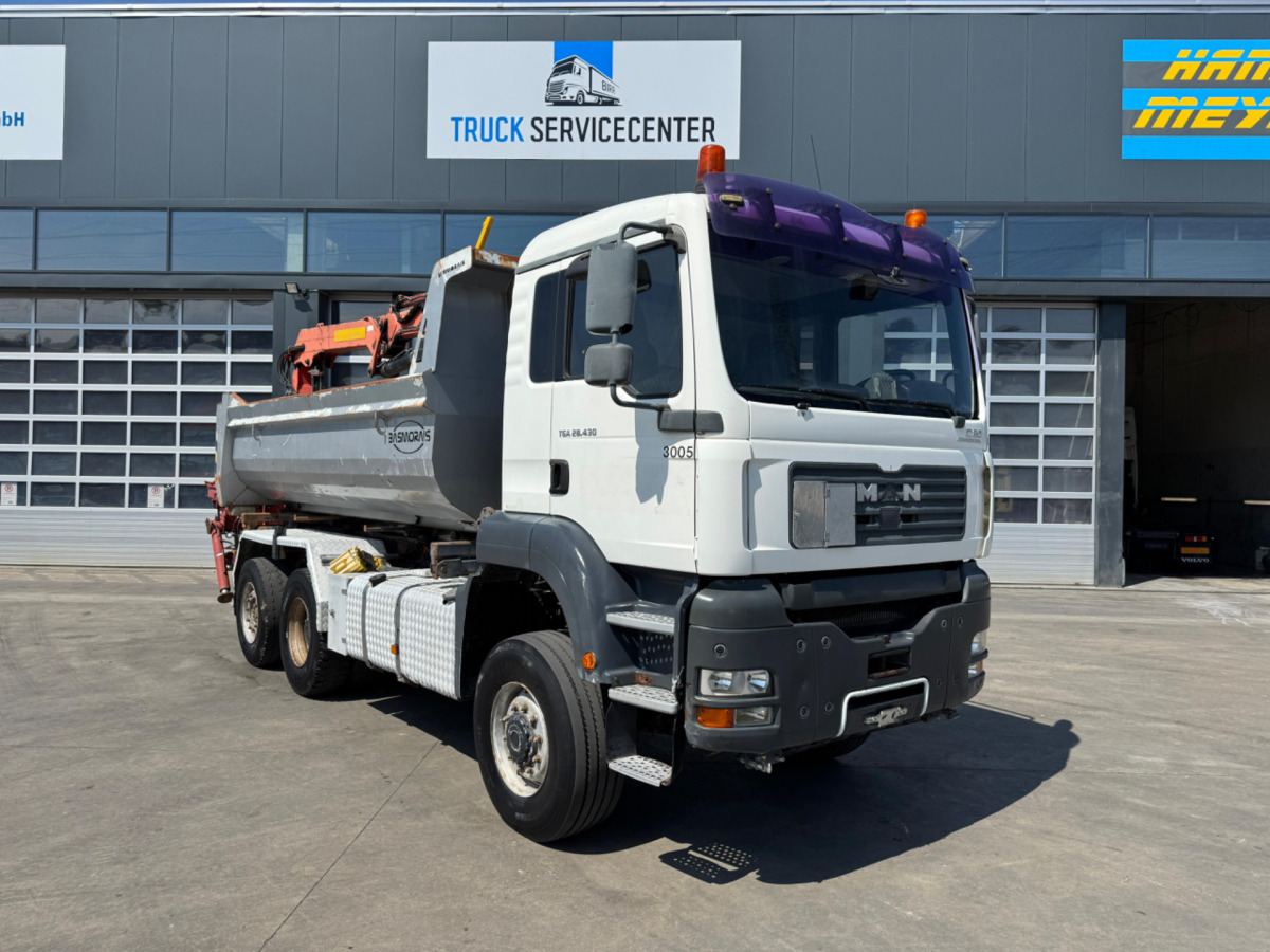 MAN TGA 28.430 6x4-4 Kran - شاحنة قلاب, شاحنة كرين: صورة 3 MAN TGA 28.430 6x4-4 Kran - شاحنة قلاب, شاحنة كرين: صورة 3