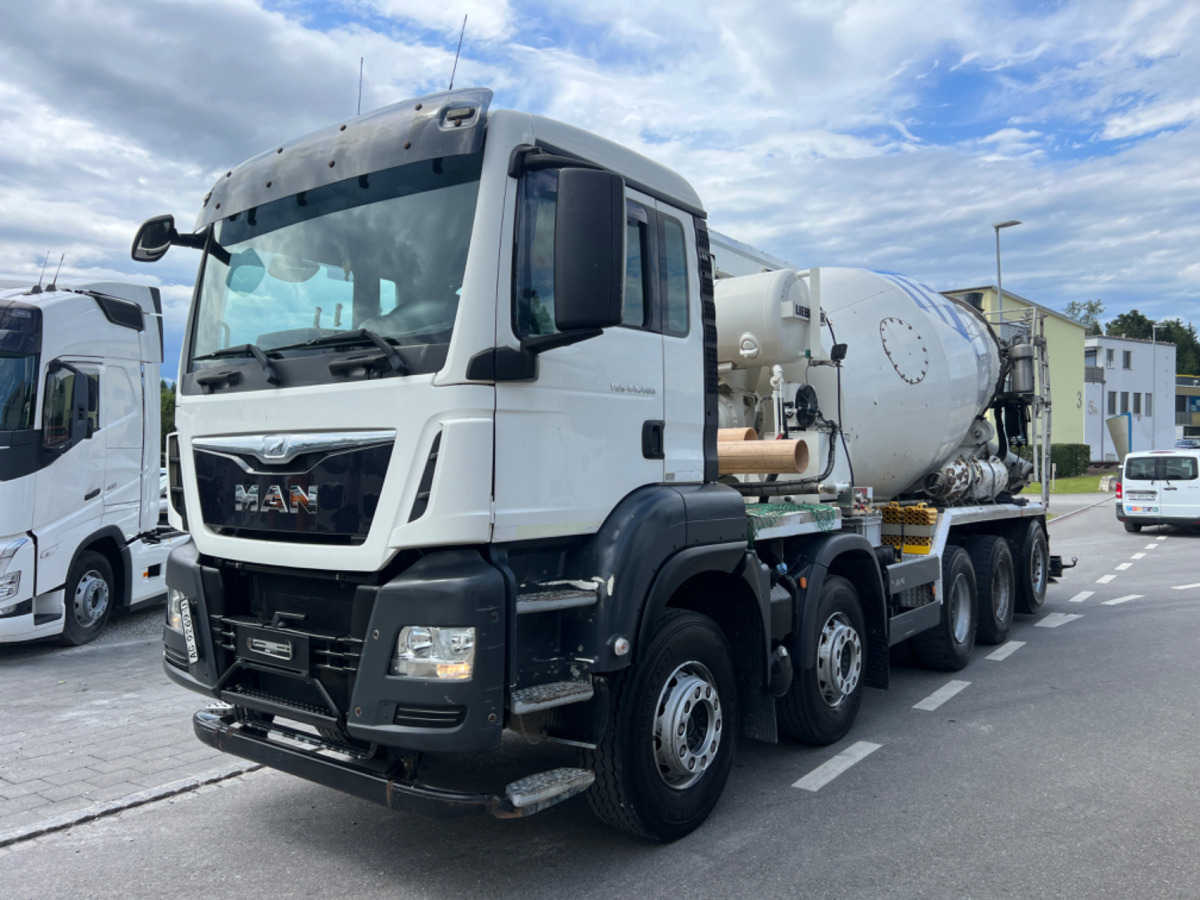 MAN TGS 35.480 10x4 10m3 Förderband 17M Liebherr - شاحنة خلاطة خرسانة: صورة 1 MAN TGS 35.480 10x4 10m3 Förderband 17M Liebherr - شاحنة خلاطة خرسانة: صورة 1
