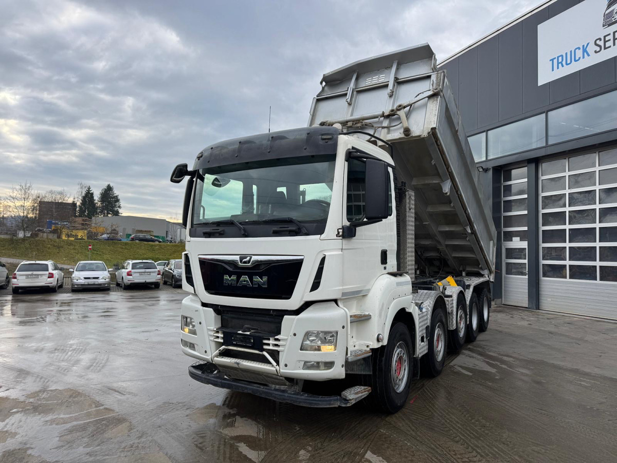 MAN TGS 41.480 10x4 2S Moser - شاحنة قلاب: صورة 1 MAN TGS 41.480 10x4 2S Moser - شاحنة قلاب: صورة 1