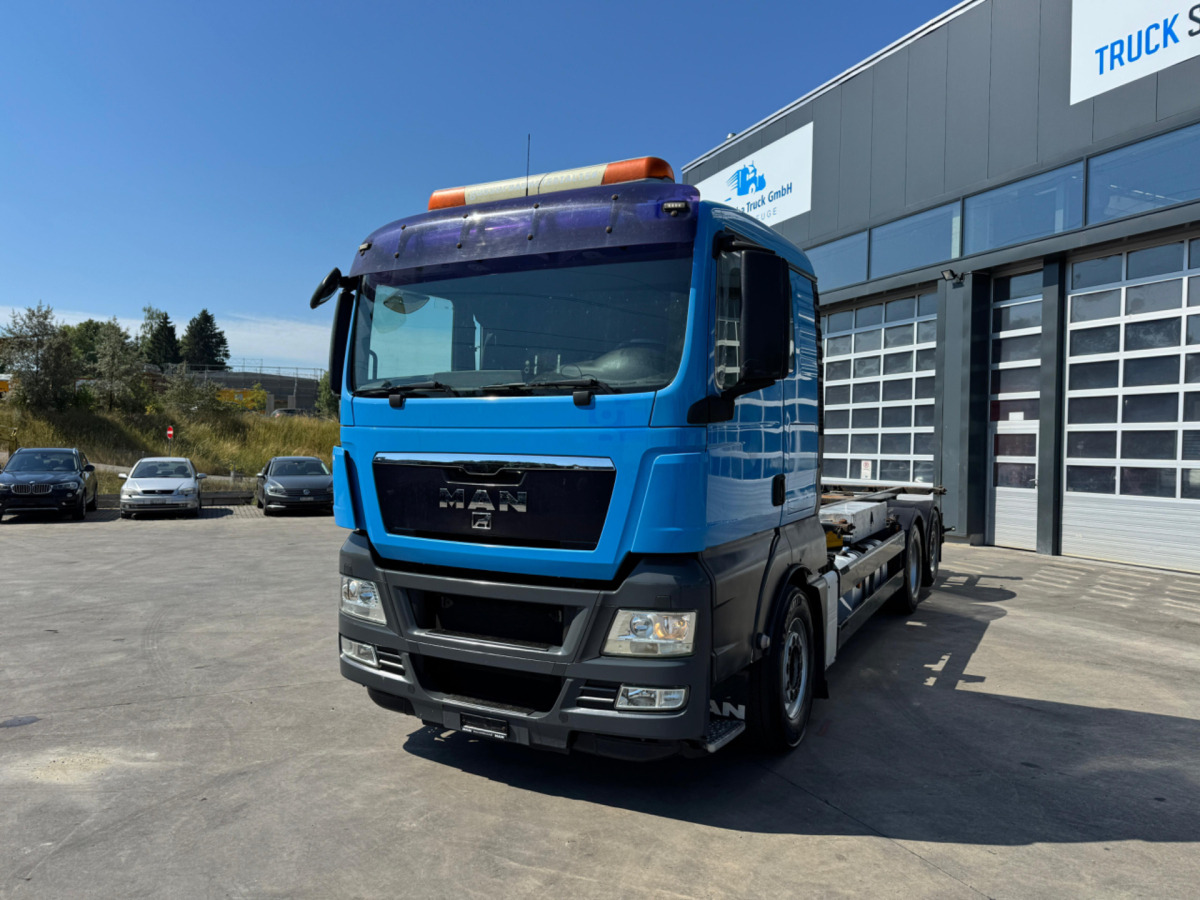 MAN TGX 26.480 6x2 Kompressor - شاحنات الحاويات / جسم علوي قابل للتغيير شاحنة: صورة 1 MAN TGX 26.480 6x2 Kompressor - شاحنات الحاويات / جسم علوي قابل للتغيير شاحنة: صورة 1