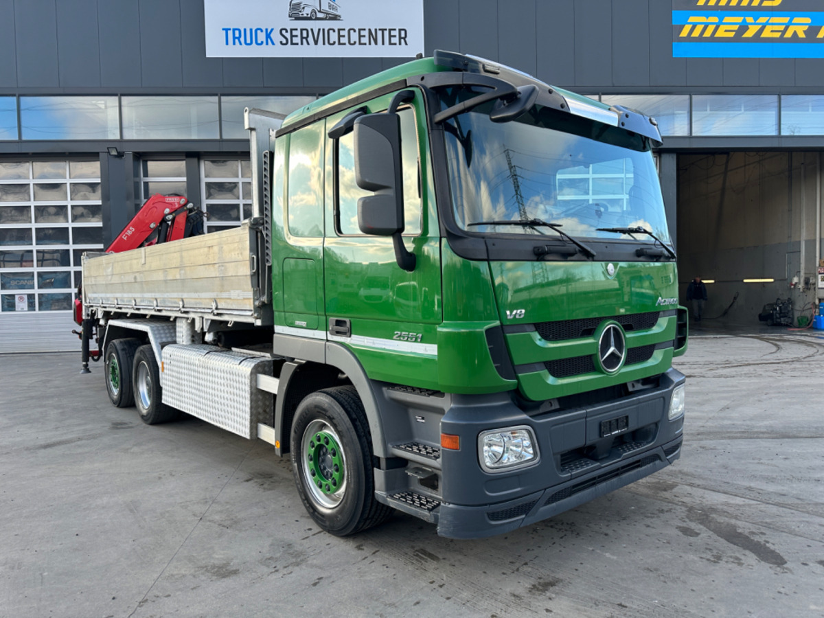 MERCEDES 2551 V8 6x2 Fassi 185-5 Bj.2020 - شاحنة قلاب, شاحنة كرين: صورة 3 MERCEDES 2551 V8 6x2 Fassi 185-5 Bj.2020 - شاحنة قلاب, شاحنة كرين: صورة 3