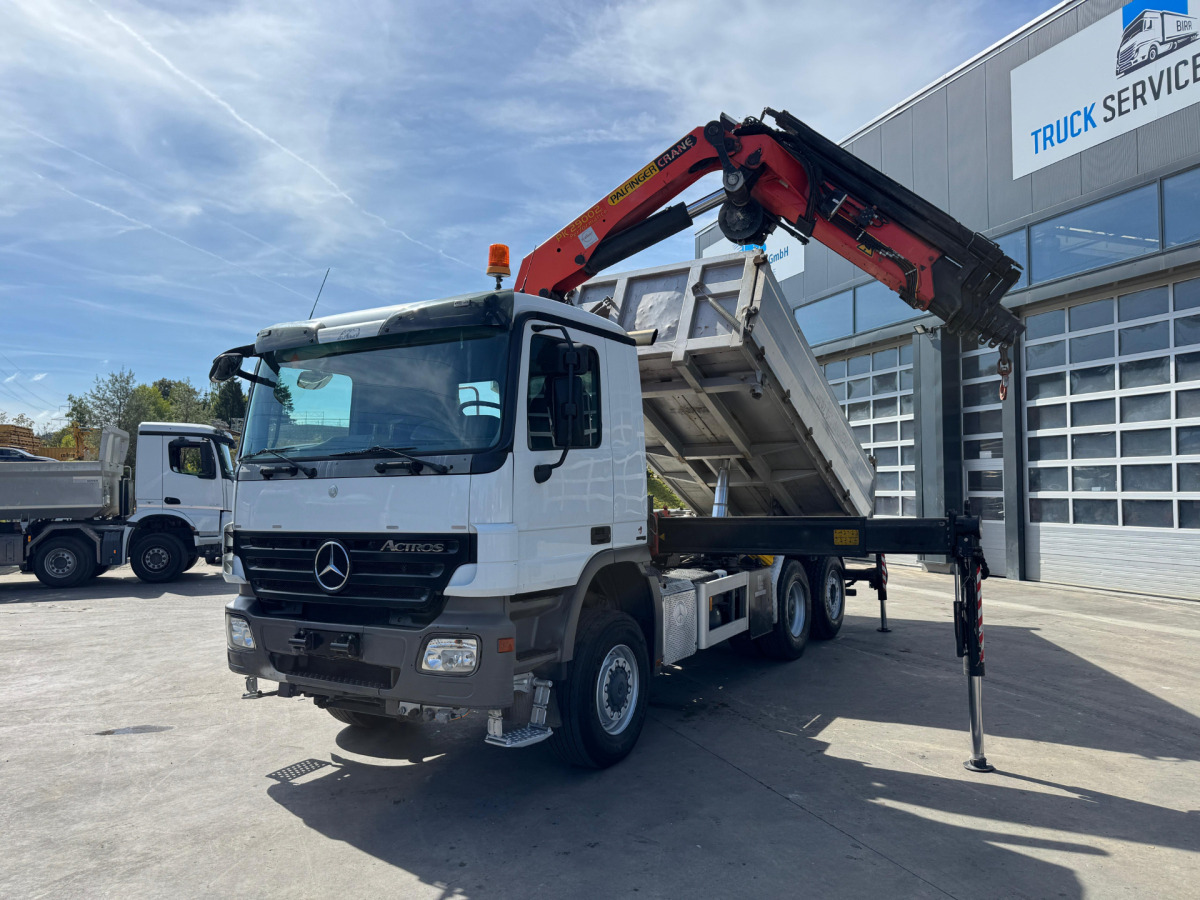 MERCEDES Actros 2641 6x4-4 PK29000-7 Kipper - شاحنة كرين: صورة 1 MERCEDES Actros 2641 6x4-4 PK29000-7 Kipper - شاحنة كرين: صورة 1