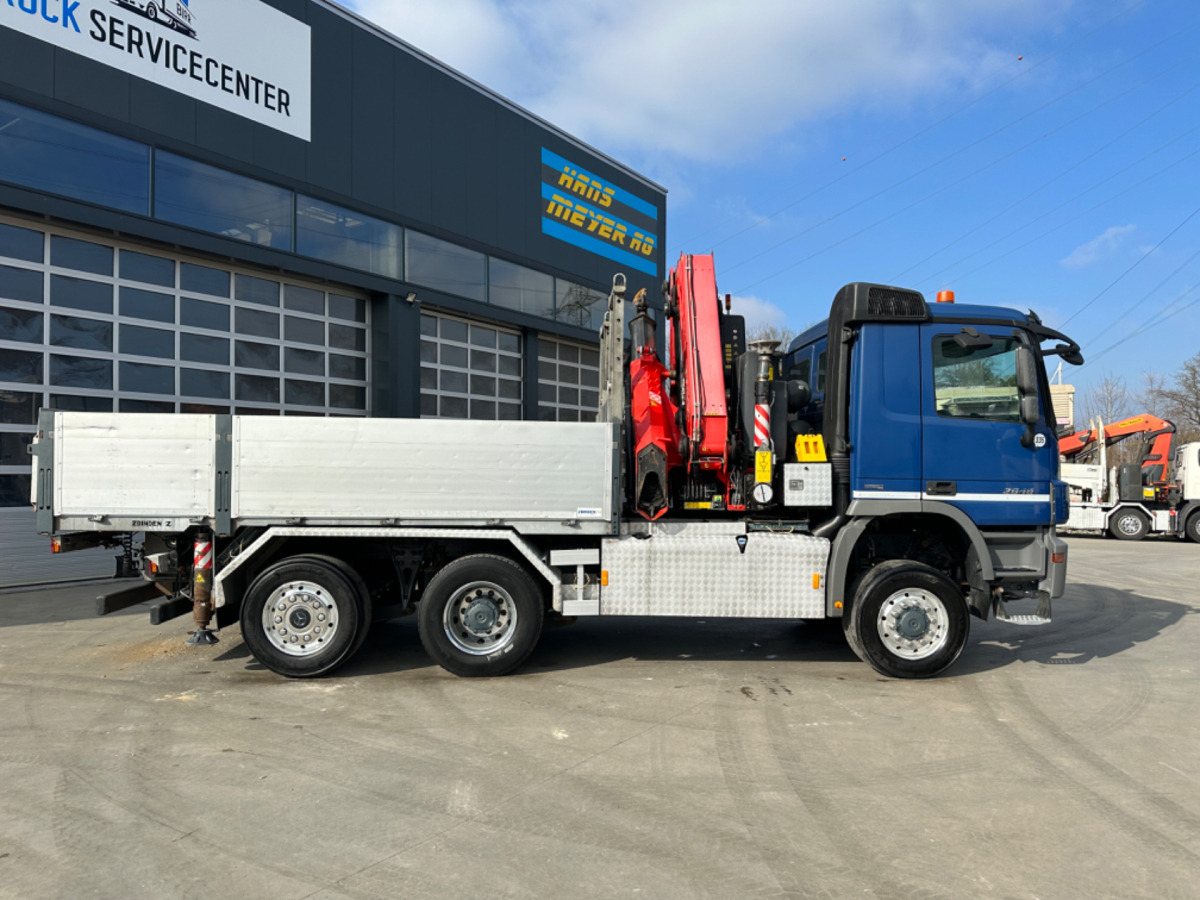 MERCEDES Actros 2648 6x4/4 Fassi455 SZM/Pritsche - شاحنة كرين: صورة 5 MERCEDES Actros 2648 6x4/4 Fassi455 SZM/Pritsche - شاحنة كرين: صورة 5