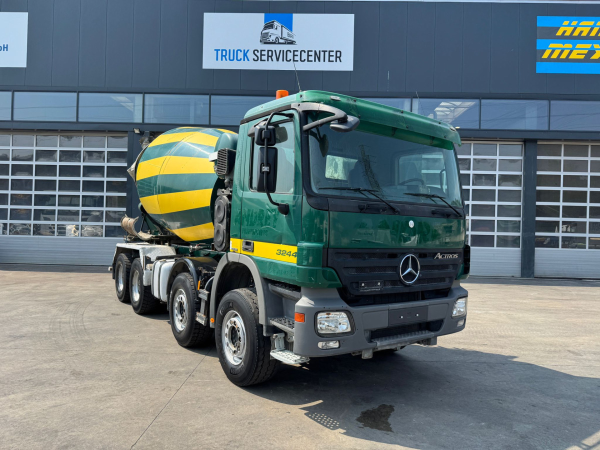MERCEDES Actros 3244 8x4 Liebherr 9m3 - شاحنة خلاطة خرسانة: صورة 3 MERCEDES Actros 3244 8x4 Liebherr 9m3 - شاحنة خلاطة خرسانة: صورة 3