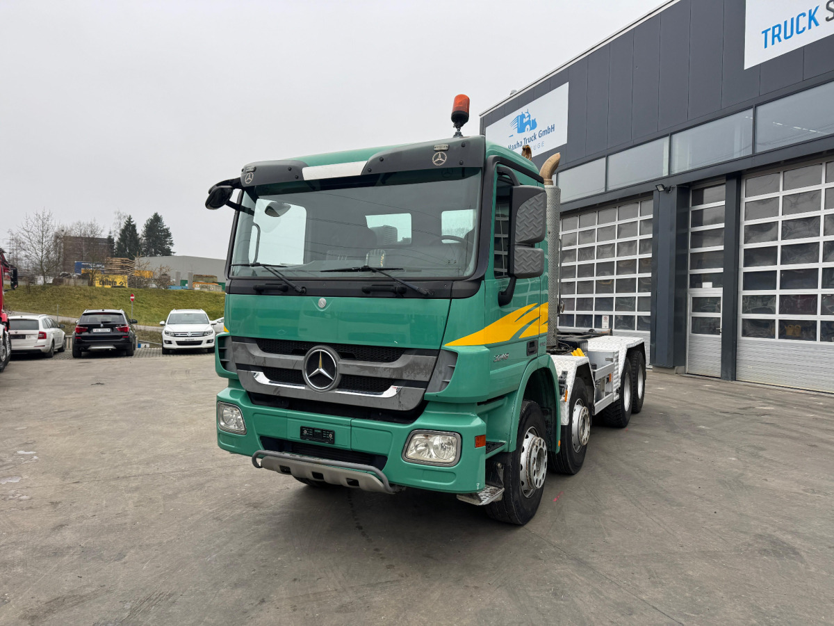 MERCEDES Actros 3248 Hiabt 26T AHK - شاحنة ذات خطاف: صورة 1 MERCEDES Actros 3248 Hiabt 26T AHK - شاحنة ذات خطاف: صورة 1