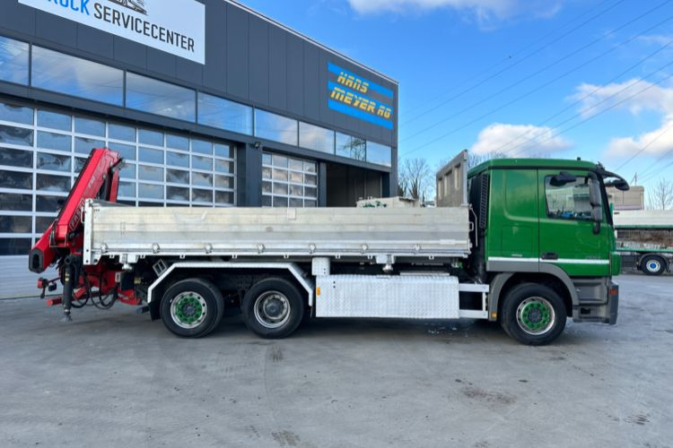 شاحنة قلاب, شاحنة كرين Mercedes-Benz 2551 V8 6x2 Fassi 185-5 Bj.2020: صورة 7