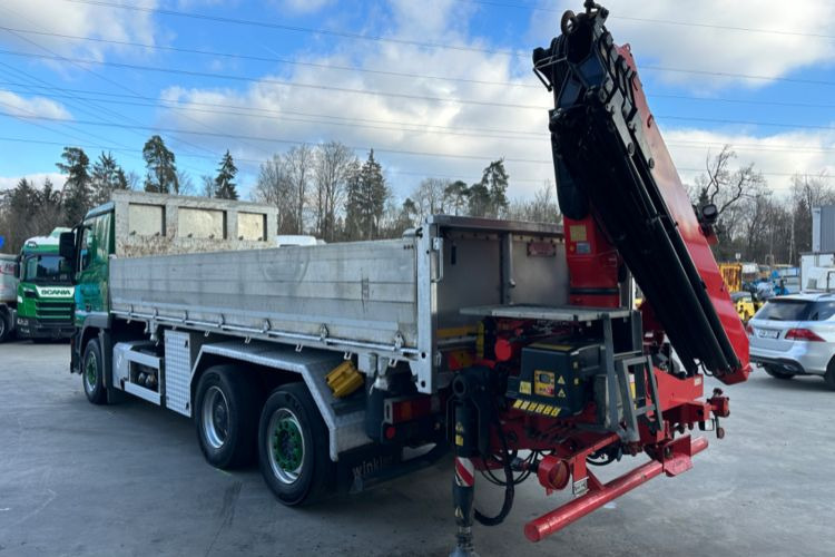 شاحنة قلاب, شاحنة كرين Mercedes-Benz 2551 V8 6x2 Fassi 185-5 Bj.2020: صورة 8