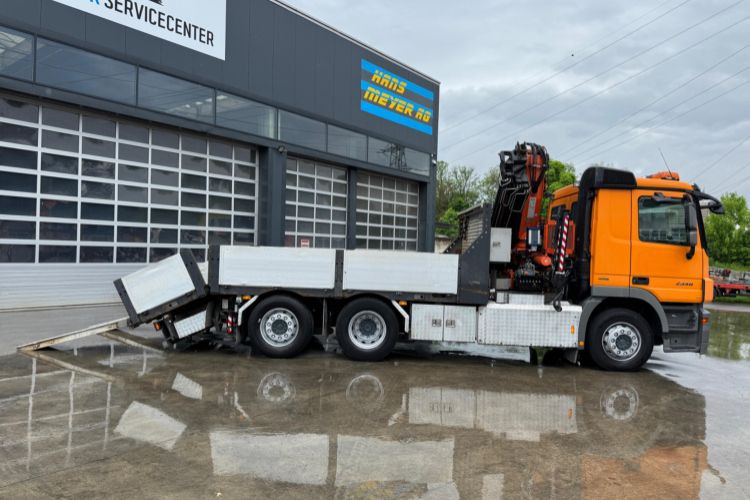 Mercedes-Benz Actros 2548 Atlas 290 Baumaschinentaxi - شاحنة كرين: صورة 5 Mercedes-Benz Actros 2548 Atlas 290 Baumaschinentaxi - شاحنة كرين: صورة 5