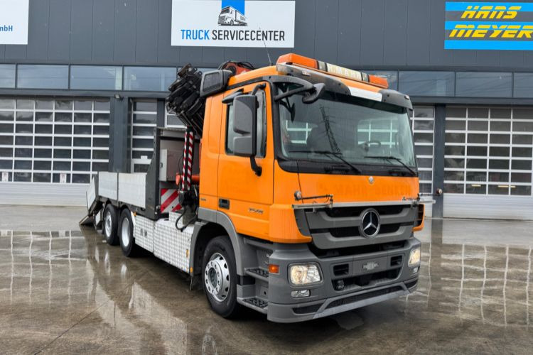 Mercedes-Benz Actros 2548 Atlas 290 Baumaschinentaxi - شاحنة كرين: صورة 4 Mercedes-Benz Actros 2548 Atlas 290 Baumaschinentaxi - شاحنة كرين: صورة 4