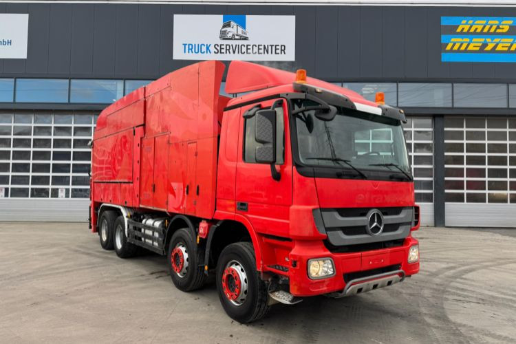 Mercedes-Benz Actros 4144 8x4 MTS Saugbagger - شاحنة الشفط: صورة 2 Mercedes-Benz Actros 4144 8x4 MTS Saugbagger - شاحنة الشفط: صورة 2