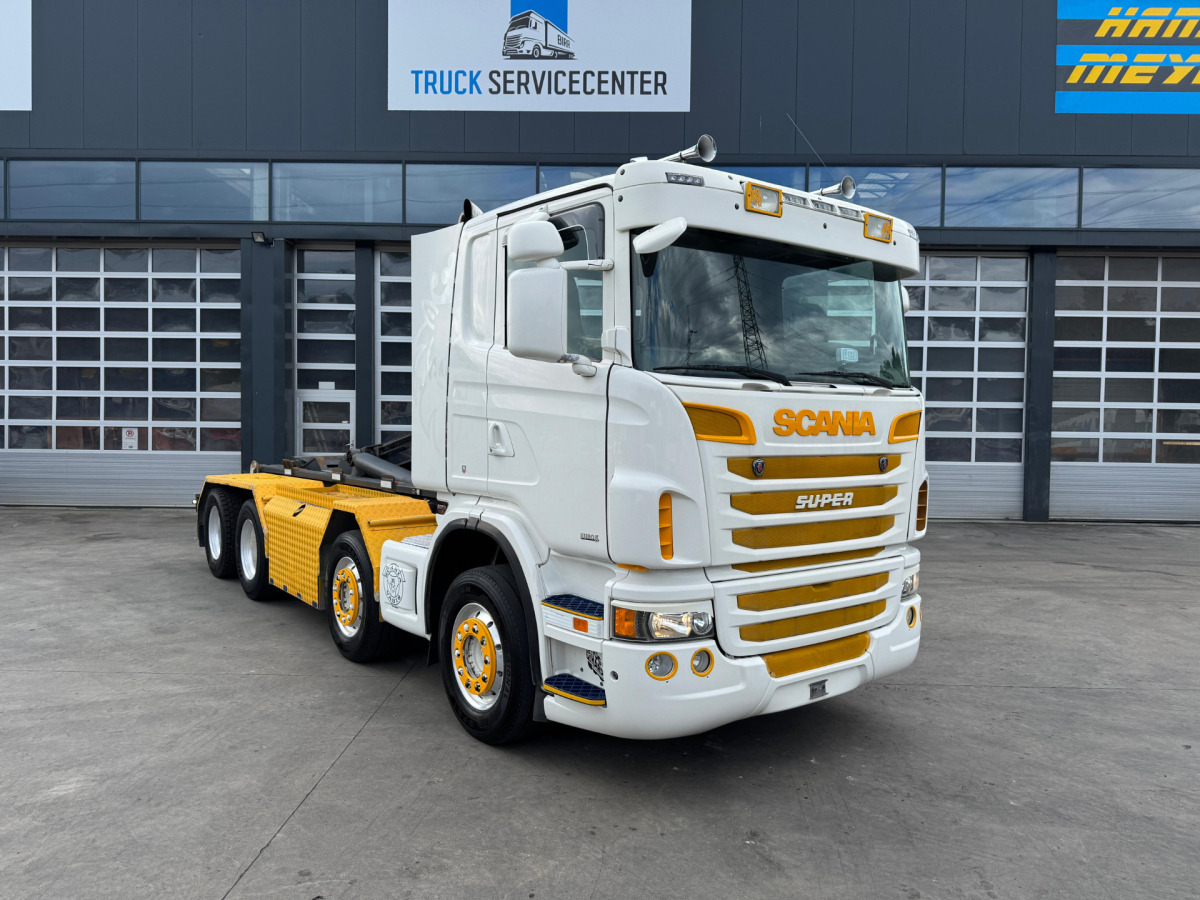 SCANIA G480 8x4 Sobag - شاحنة ذات خطاف: صورة 3 SCANIA G480 8x4 Sobag - شاحنة ذات خطاف: صورة 3