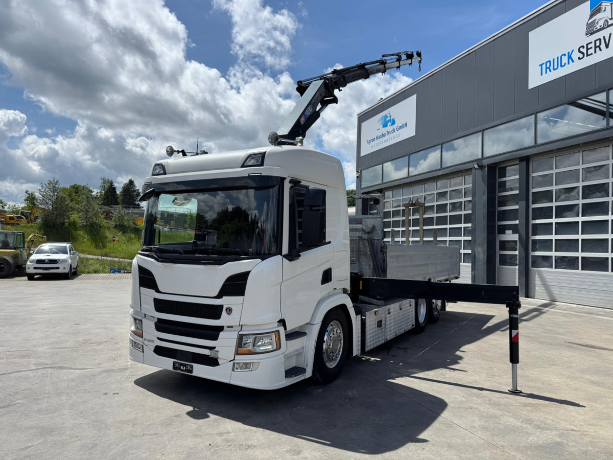 SCANIA P410 6x2 HMF1920-5 - شاحنة كرين: صورة 4 SCANIA P410 6x2 HMF1920-5 - شاحنة كرين: صورة 4