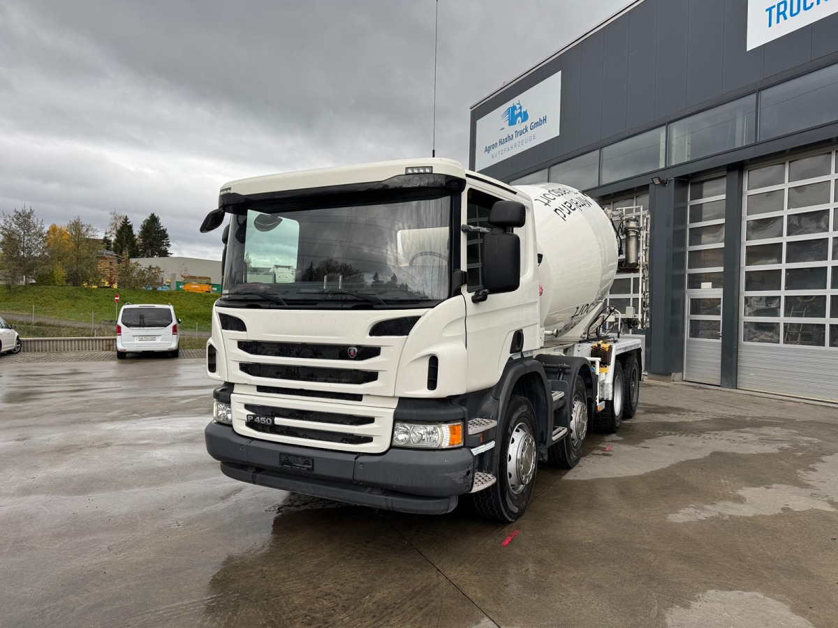 SCANIA P450 8x4 Stetter 9m3 - شاحنة خلاطة خرسانة: صورة 1 SCANIA P450 8x4 Stetter 9m3 - شاحنة خلاطة خرسانة: صورة 1