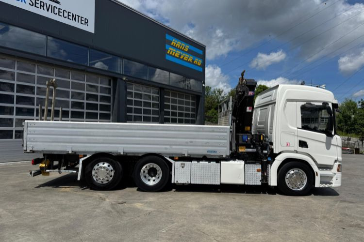Scania P410 6x2 HMF1920-5 - شاحنة كرين: صورة 5 Scania P410 6x2 HMF1920-5 - شاحنة كرين: صورة 5