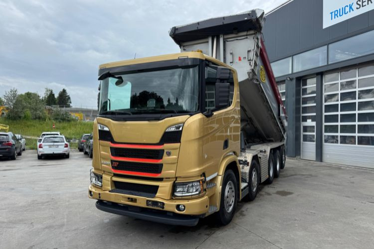 Scania R500 XT 10x4 Meiller - شاحنة قلاب: صورة 1 Scania R500 XT 10x4 Meiller - شاحنة قلاب: صورة 1