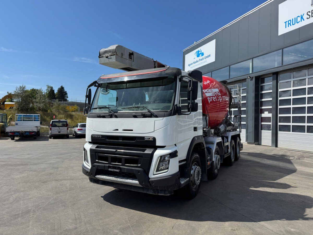 VOLVO FMX-420 8x4 Liebherr 9m3 mit FB 17M - شاحنة خلاطة خرسانة: صورة 1 VOLVO FMX-420 8x4 Liebherr 9m3 mit FB 17M - شاحنة خلاطة خرسانة: صورة 1