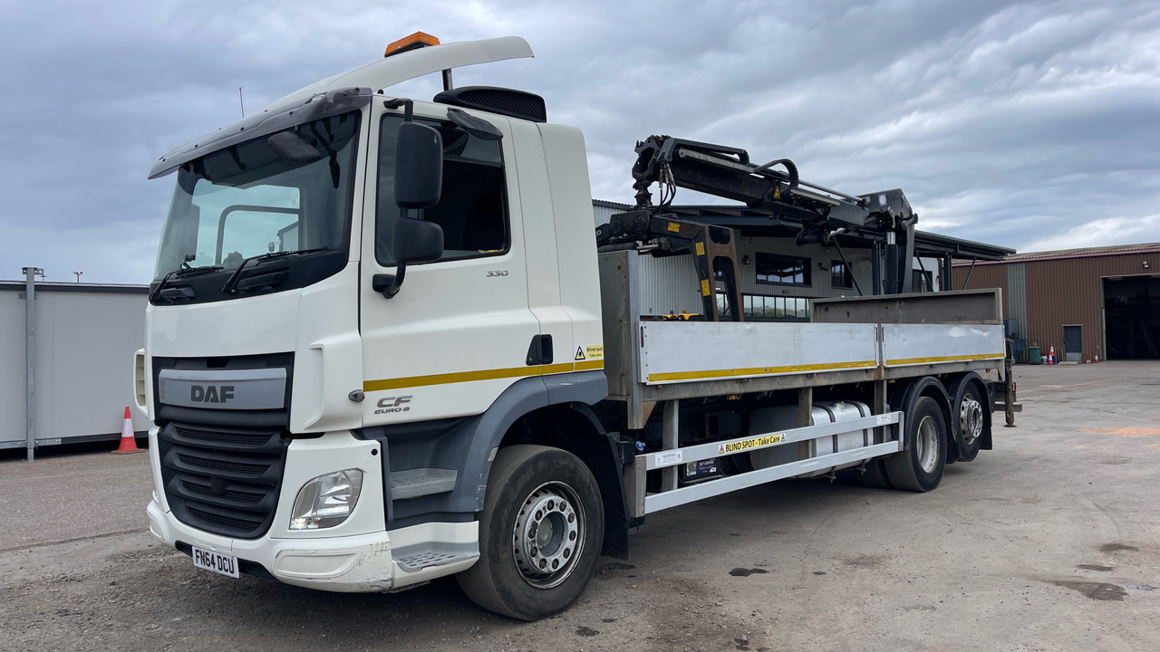 DAF CF 330 - شاحنات مسطحة, شاحنة كرين: صورة 2 DAF CF 330 - شاحنات مسطحة, شاحنة كرين: صورة 2