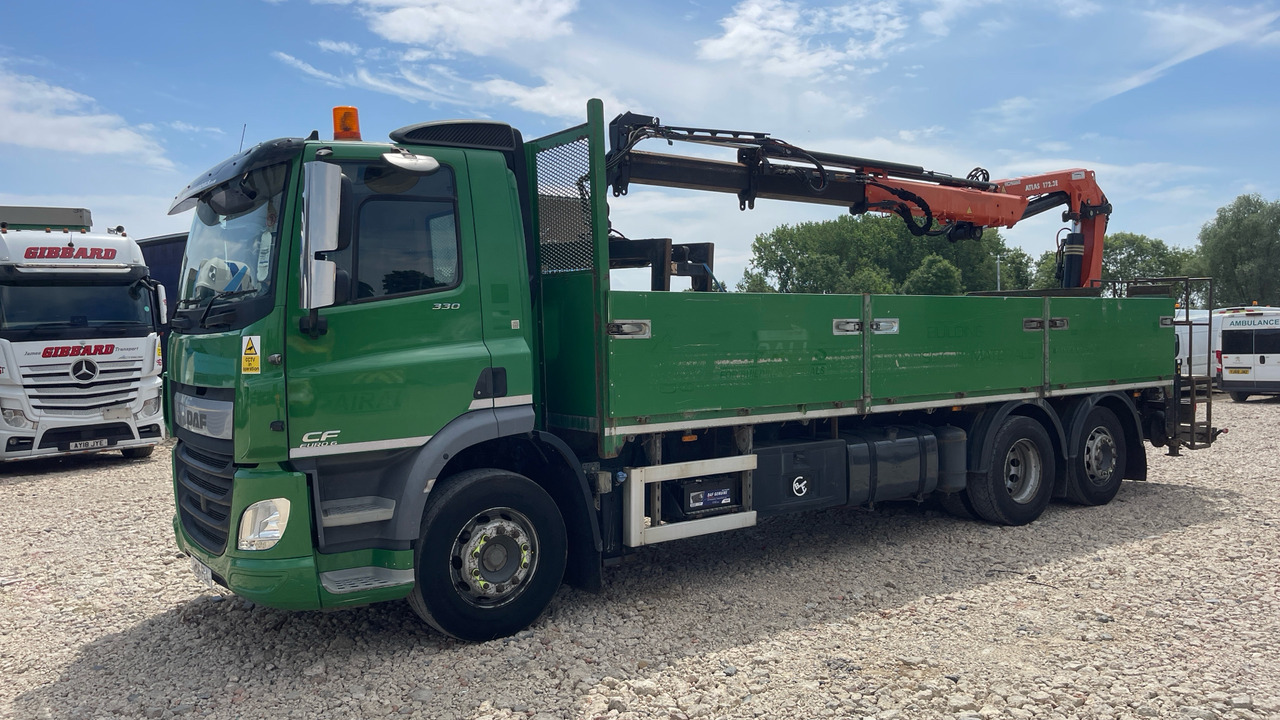 DAF CF 330 - شاحنات مسطحة, شاحنة كرين: صورة 2 DAF CF 330 - شاحنات مسطحة, شاحنة كرين: صورة 2