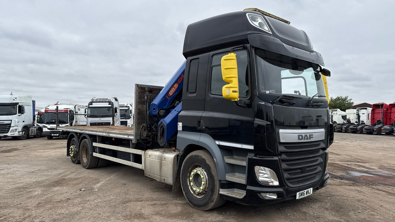 DAF CF 410 - شاحنات مسطحة: صورة 1 DAF CF 410 - شاحنات مسطحة: صورة 1