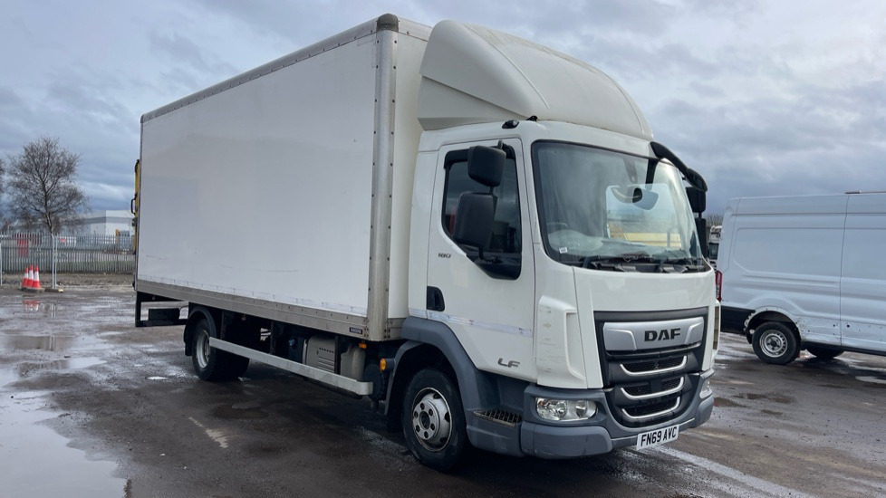 DAF LF 180 - شاحنة مقفلة: صورة 1 DAF LF 180 - شاحنة مقفلة: صورة 1