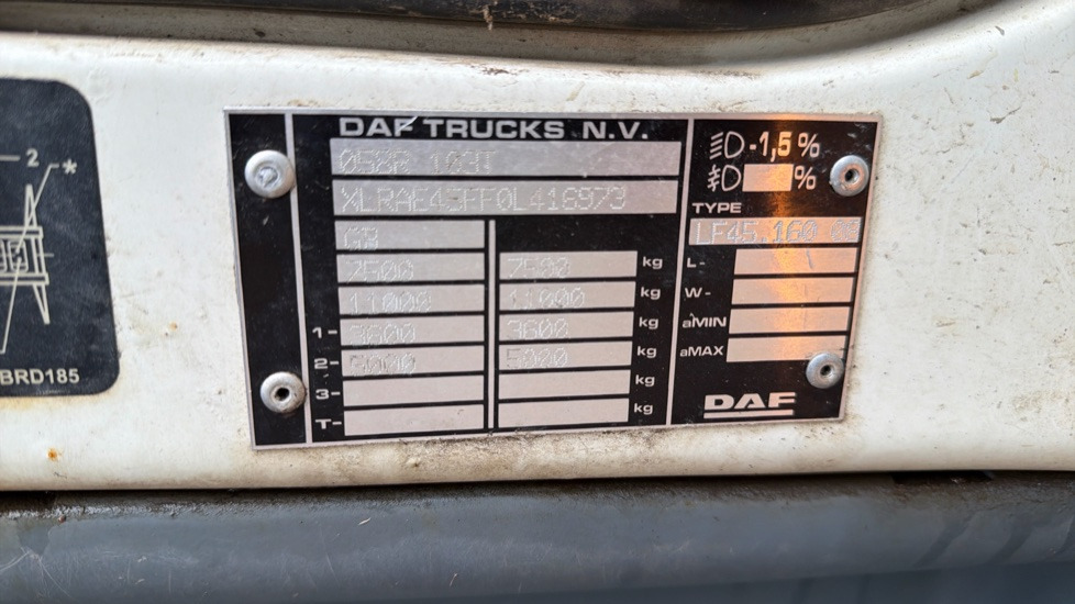 سياره كنس شوارع DAF LF 45.160: صورة 10 سياره كنس شوارع DAF LF 45.160: صورة 10