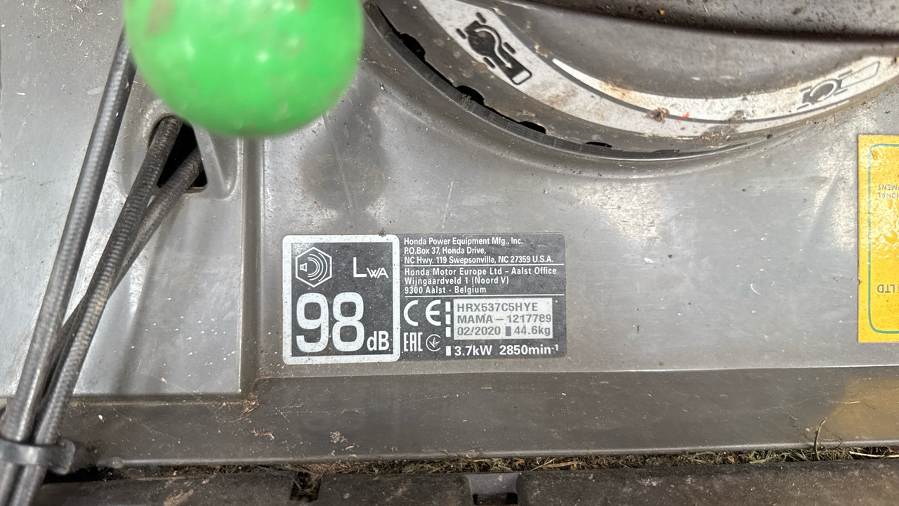 HONDA HRX537 C5HYE - جزازة أعشاب الحدائق: صورة 5 HONDA HRX537 C5HYE - جزازة أعشاب الحدائق: صورة 5