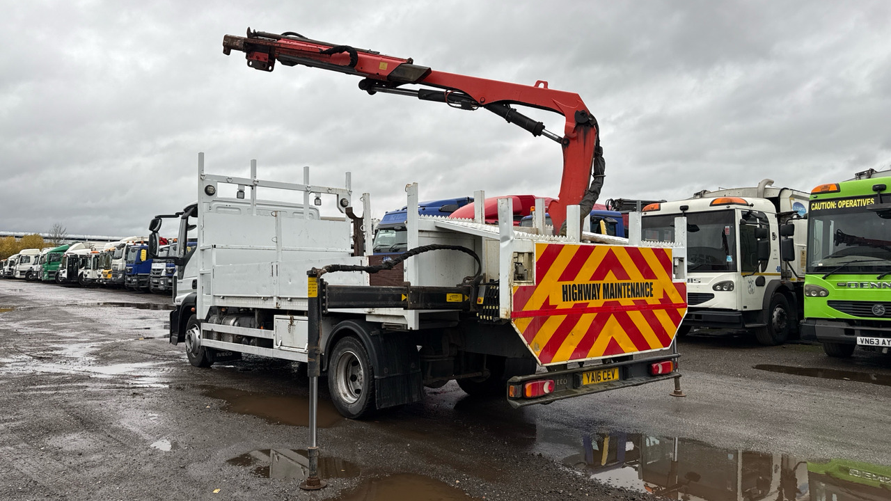 IVECO EUROCARGO 120-190 - شاحنات مسطحة, شاحنة كرين: صورة 3 IVECO EUROCARGO 120-190 - شاحنات مسطحة, شاحنة كرين: صورة 3