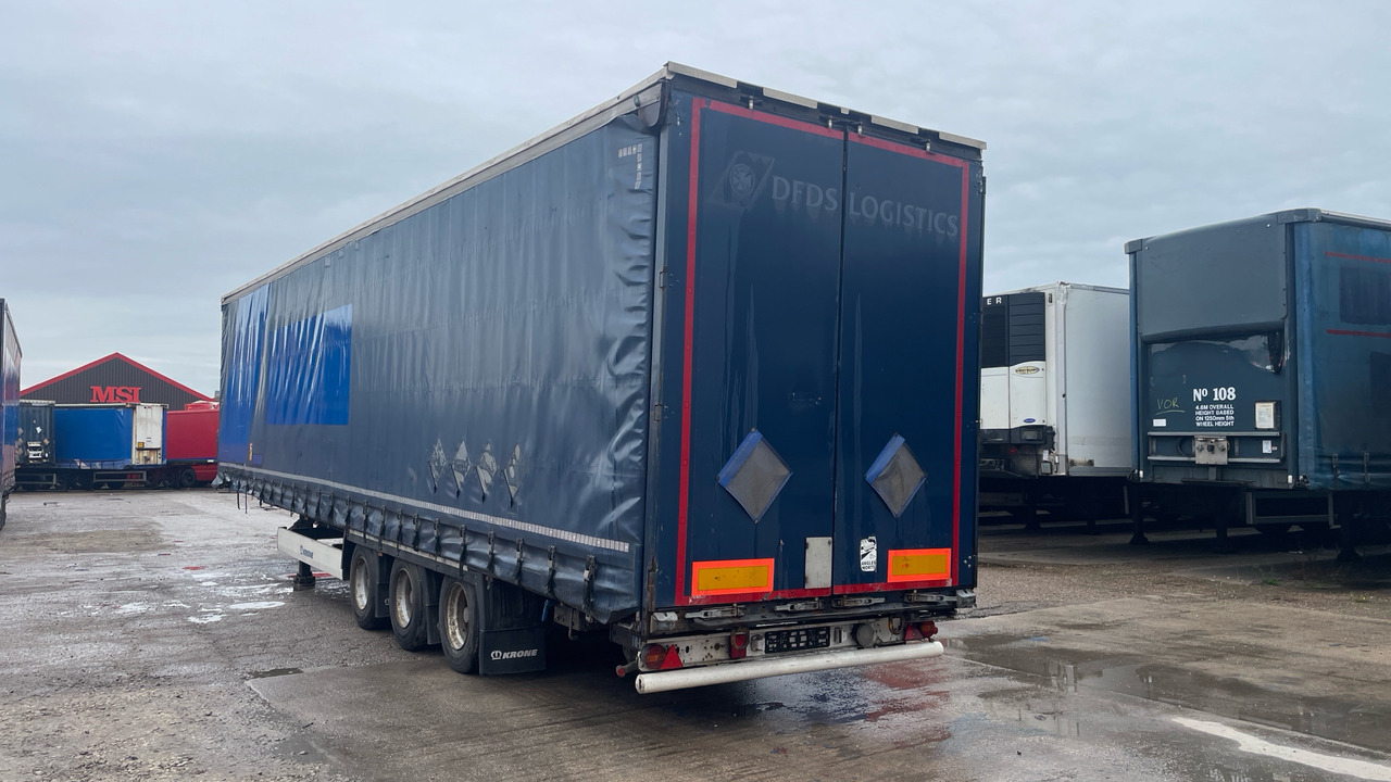 KRONE CURTAINSIDE MEGA EUROLINER - نصف مقطورة ستارة: صورة 4 KRONE CURTAINSIDE MEGA EUROLINER - نصف مقطورة ستارة: صورة 4
