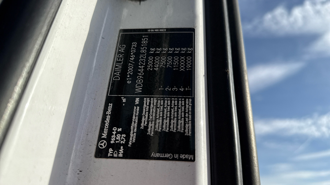 وحدة جر MERCEDES-BENZ AROCS: صورة 11